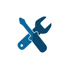 repair tools icon over white background. vector illustration