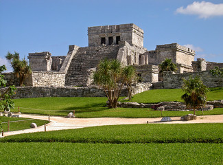 Fototapeta na wymiar Mexiko - Tulum Ruinas