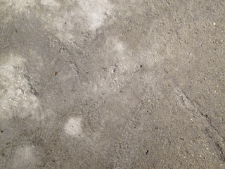 Rough concrete surface