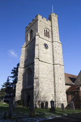 Fototapeta na wymiar St Clement's Church, Leigh-on-Sea, Essex, England