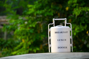 healthy meals 3 times a day packed lunch food container