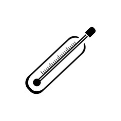 Thermometer temperature scale icon vector illustration graphic design