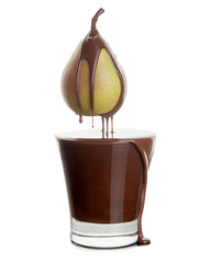 Pera y Chocolate