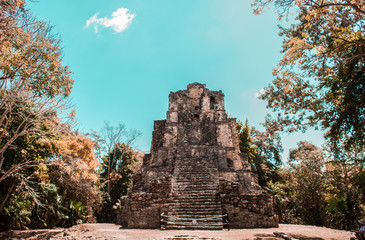 Fototapeta premium Memories of the Maya