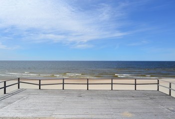 beach sea sky ocean