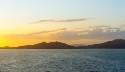 Sunset Noumea Bay