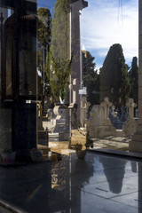 Cemetery of Avila, Spain.