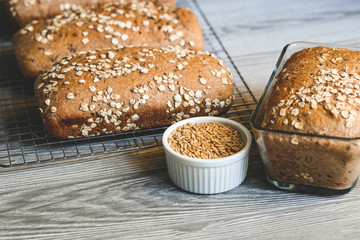 Homemade Whole Grain Honey Wheat Bread
