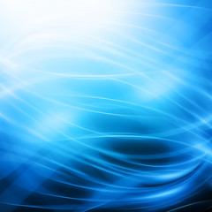 Naklejka premium Abstract blue background