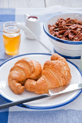 Continental breakfast - croissant