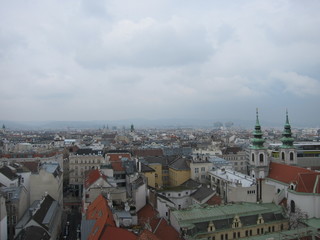 Fototapeta na wymiar Wien von oben