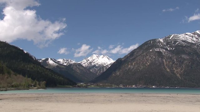 Achensee, Stausee, Pertisau, Fr&uuml;hling, Achental, Karawendelgebirge, See, Brandenberger Alpen