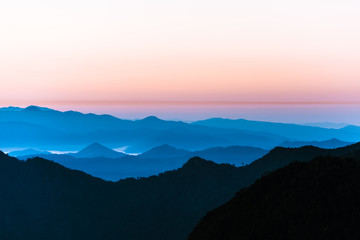 Obraz na płótnie Canvas Mountain Mist