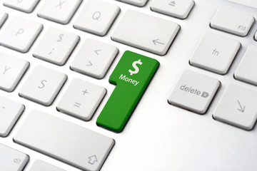 Money button on keyboard