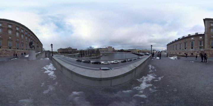 360 video - View from Stockholm Slott