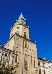 Fototapeta na wymiar Poland, Lublin Voivodeship, City of Lublin, Old Town, Trinitarian Tower