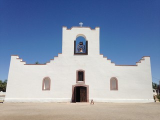ソコーロ・ミッション　エル・パソ　テキサス州　アメリカ