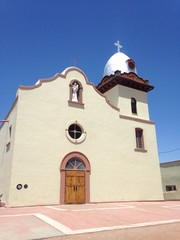 オールド・イスレタ・ミッション　エル・パソ　テキサス州　アメリカ