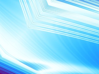 Ice blue and white abstract fractal background with structures and light effects