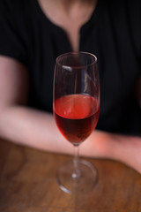 Glass of Rosé