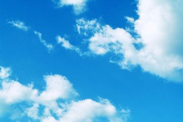 blue  sky and  clouds  background