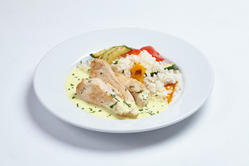 chicken with vegetables