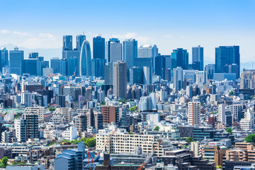 Fototapeta premium 新宿副都心の高層ビル群
