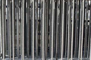 Stacked metal barriers