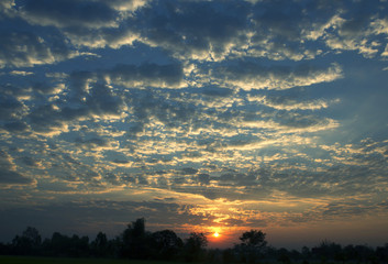 Obraz premium sunset