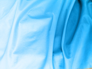 Blue and white gradient fabric background texture