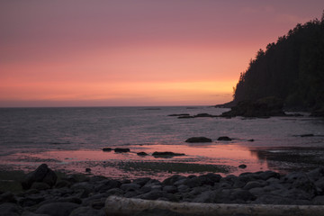 Sunset at Bear Beach