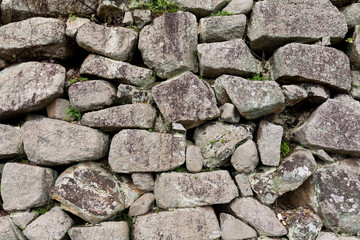 Rock wall at outdoor