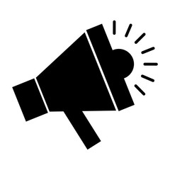 megaphone sound isolated icon vector illustration design