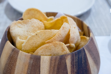 Prawn crackers chip