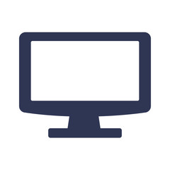 Modern tv technology icon vector illustration graphic design