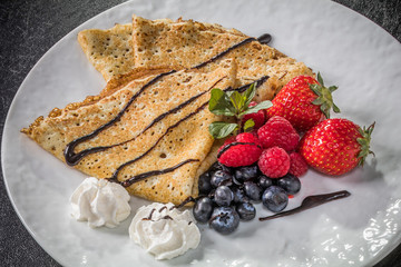クレープ　Cake of typical crepe France