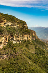 Fototapeta na wymiar Chicamocha canyon. Santander, Colombia