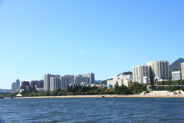 Obraz premium Sha Tin New Town, Hong Kong