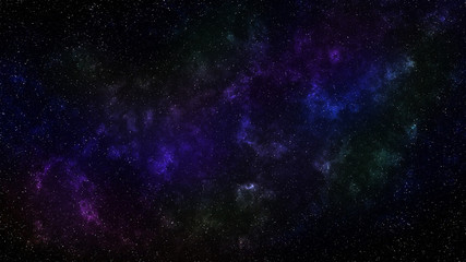 nebula in deep space