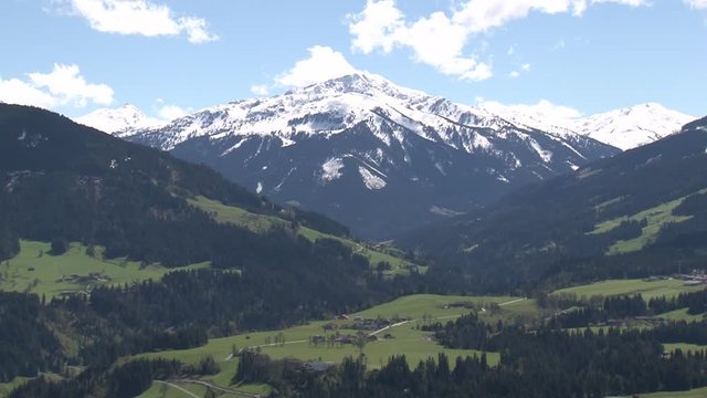 Itter, Hopfgarten im Brixental, Brixental, Tirol, Hohe Salve, Gampenkogel, Panorama, Alpen