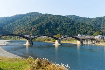 Photo sur Plexiglas Le pont Kintai Japanese Kintai Bridge