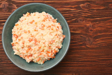 Millet porridge with pumpkin