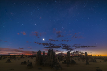 ピナクルズの星空