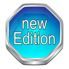 New Edition Button - 3D illustration