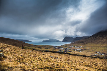 A Beautiful landscape with mountains and lake