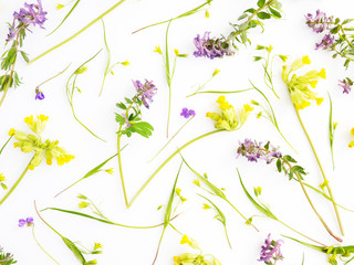 Floral pattern abstract background.