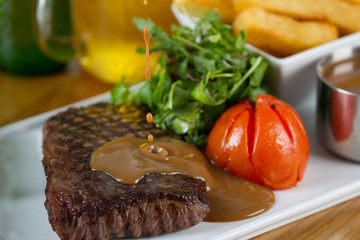 Steak & Chips