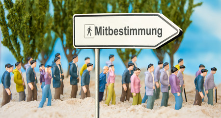 Schild 179 - Mitbestimmung