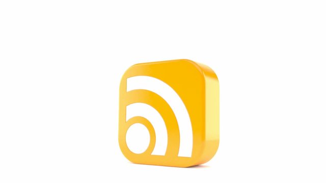 RSS icon appears on white background