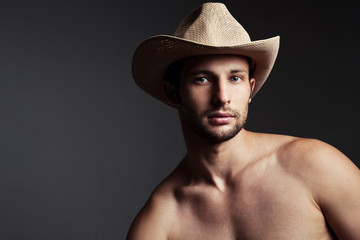 Man in cowboy hat 